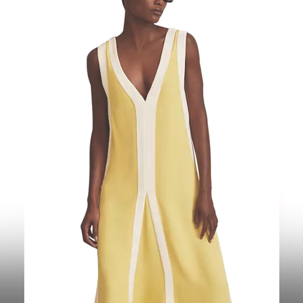Rae Color Blocked Column Dress, Reiss